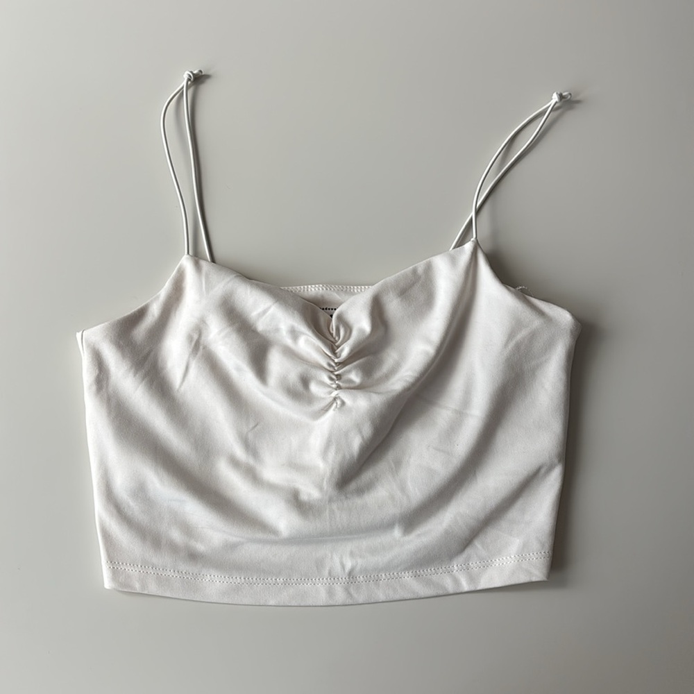 Madewell Flex Sweetheart Crop Tank Top